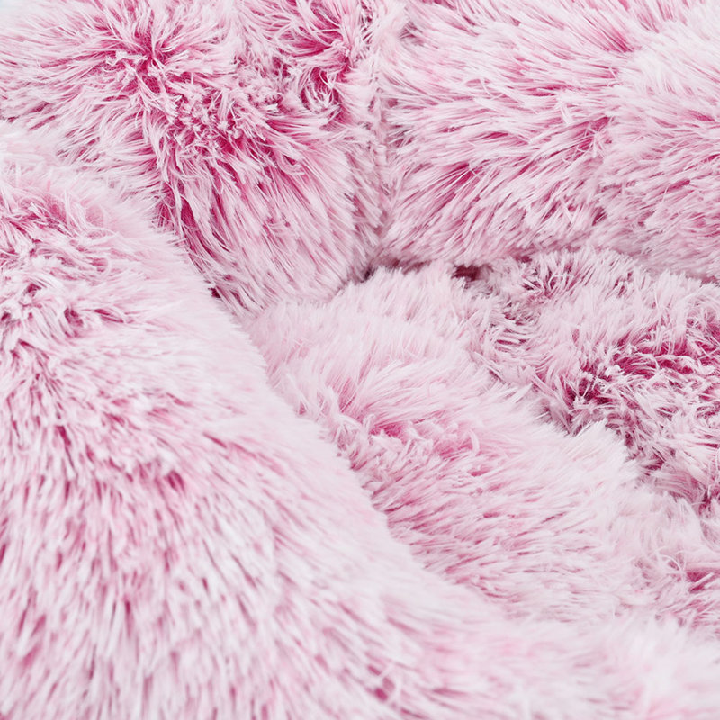 Aguilar Orthopedic Polyester Pet Bed, 70cm W x 70cm D, Pink