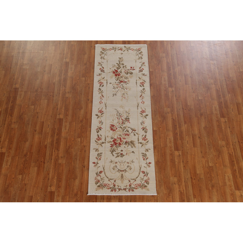 Wool Floral Indoor Rug