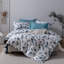 Ensemble de housse de couette 100% coton à longues fibres Lunaria 3 pièces, ensemble de literie ultra doux et respirant-111460204