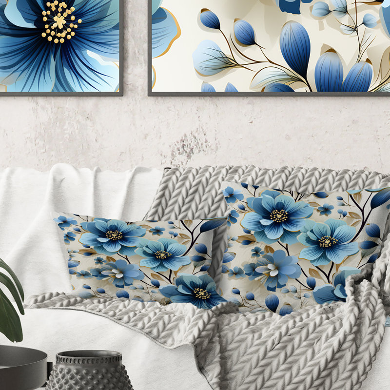 Housse et insert de coussin rectangulaire en polyester 