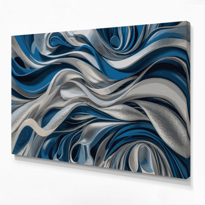 Art mural sur toile Biomorphic Abstraction 57