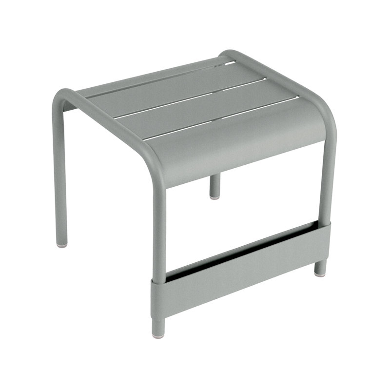 Table d'appoint en aluminium Luxembourg, Lapilli gris
