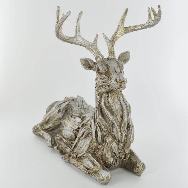 christmas deer figurines