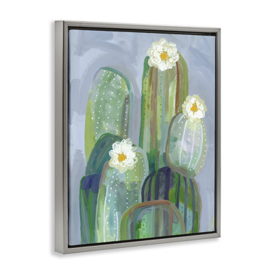 Cadre flottant Desert Day Dream Cactus, design par Ashley Davis