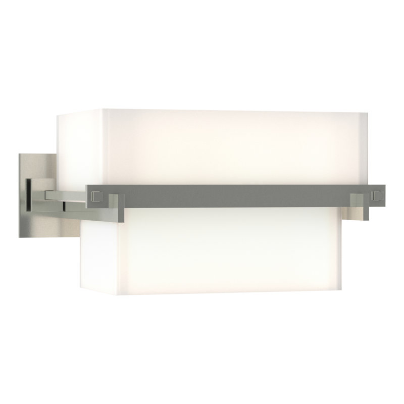 Kakomi 2 Light Flush Mount Scone, Sterling, Small