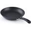 Ensemble de 3 poêles à frire antiadhésives anodisées Cook N Home Professional (8 po / 9,5 po / 12 po), noir
