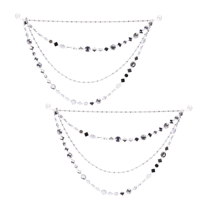 Guirlande Jewel Bead and Chain Link (ensemble de 2)