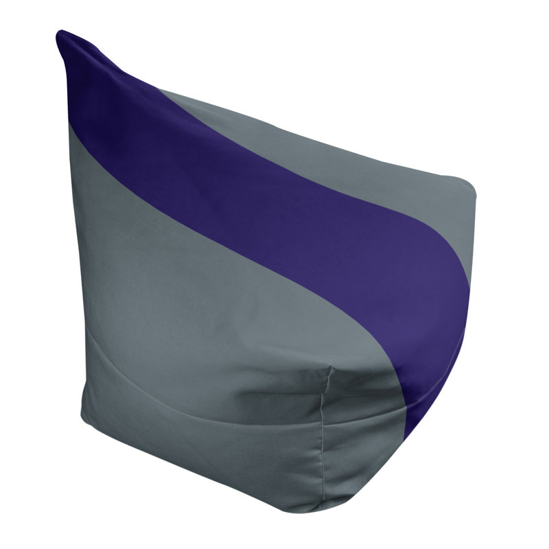 Fauteuil à billes Washington, Gris / mauve / gris, 31 po x 38 po x 42 po