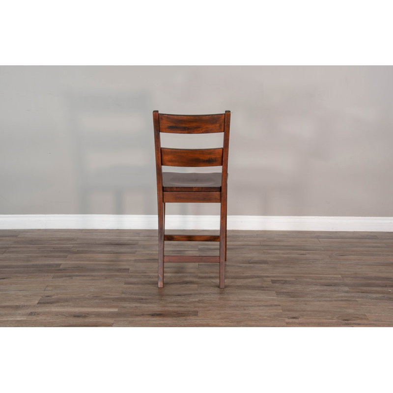 Hardin Counter Stool with Solid Wood Frame