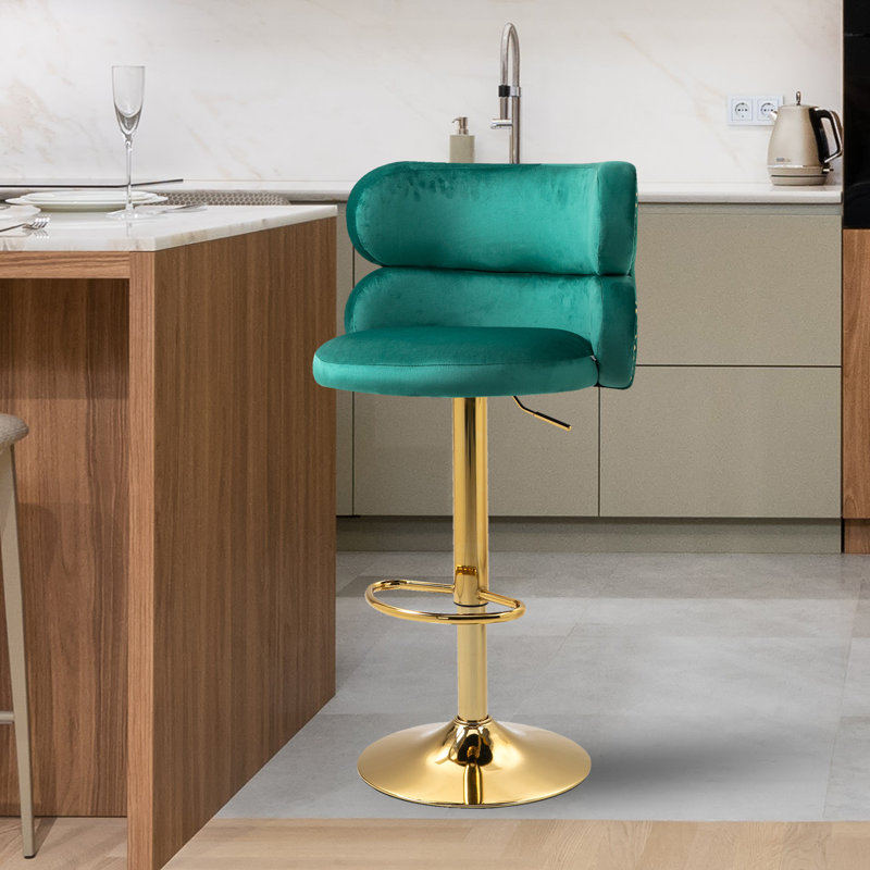 Izidor Franoise Stool, Emerald