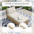 Outdoor Wicker Patio Conversation Furniture Set With Acacia Wood Coffee Table-1249828727