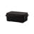 Like-it Plastic Storage Box Bin Black Shallow Durable Organizer for Outdoor and Garage-106884498-106884497