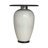 Glass and Marble Accent Table with Sleek Modern Design, Elegant Curved Base, and Durable Construction for Stylish Home Decor.
