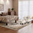 25.5" W Modern Stylish Soft Upholstered Living Room Accent Chair with Ottoman-1349253307