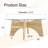 Glass Top Coffee Table-1121527338