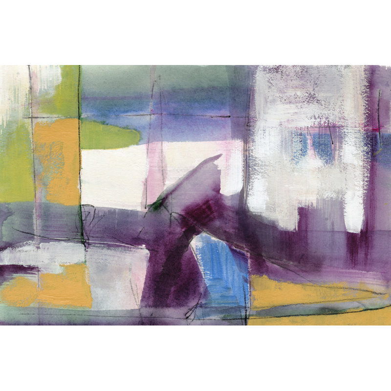 Vibrant Rhythm I by Jennifer Goldberger - Wrapped Canvas Print, 61cm H x 91cm W x 3.8cm D