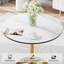 Marble Top Pedestal Dining Set-2010269294-2010269292