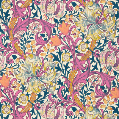 Lily 10.05m x 52cm Matte Wallpaper Roll