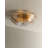 Leona 16" 3-Light Piastre Glass Flush Mount
