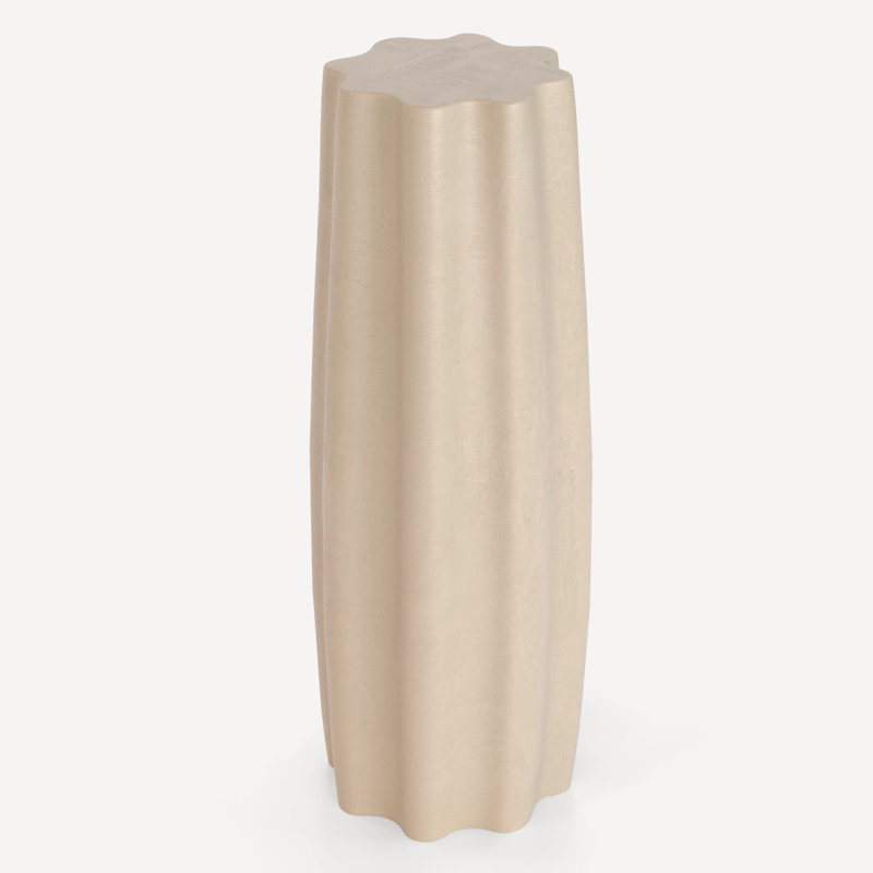 Piédestal Clara, Beige