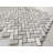 11" x 11" Marble Herringbone Mosaic Wall & Floor Tile