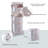 4-tier Plastic Rolling Laundry Hamper