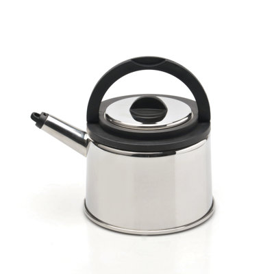 BergHOFF International Cubo 2.1 qt. Stainless Steel Whistling Stovetop Kettle