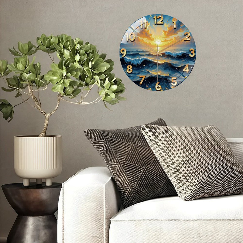 Horloge murale 12 po