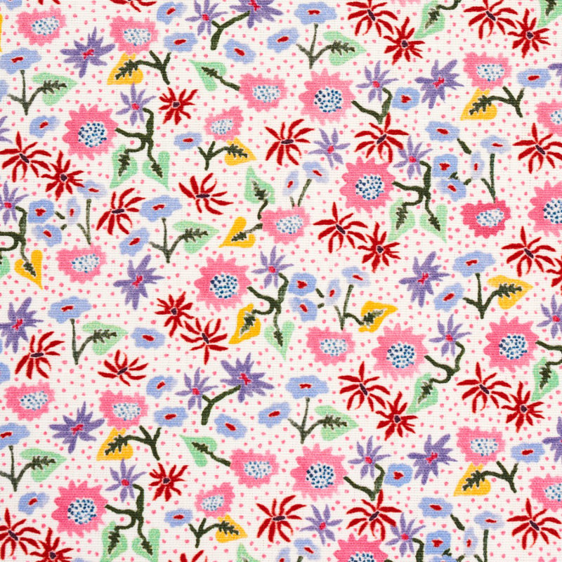 Tissu calico Schumacher x Happy Menocal, Sprezzatura