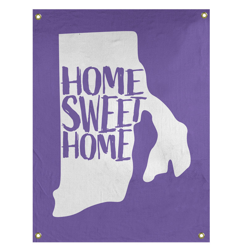 Tapisserie murale island rhode pour îlot home, H 36 po x l 26 po, Mauve