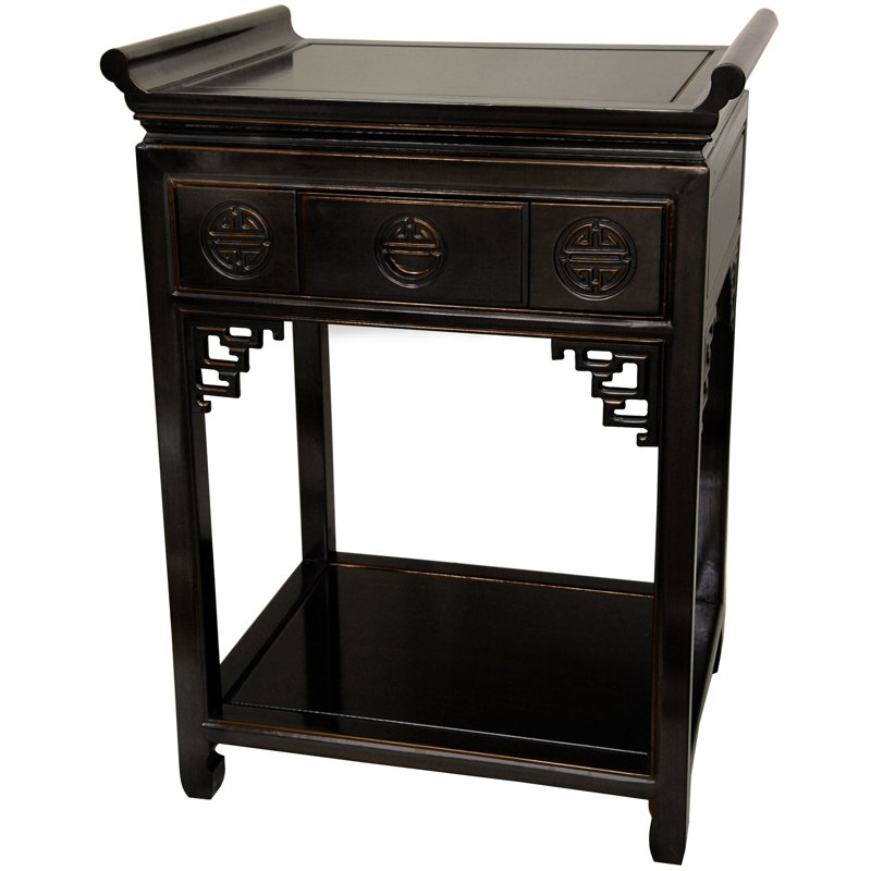 Hunter 24'' Solid Wood Console Table, 32", Walnut