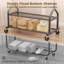 Adjustable Rolling Clothing Rack-997757657