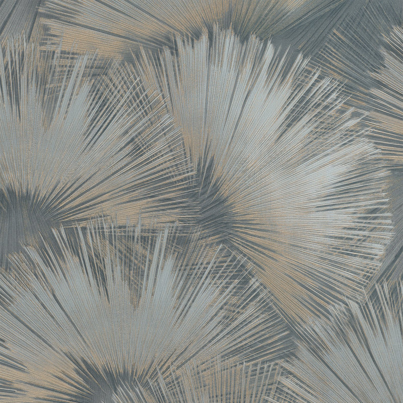 10.05cm x 53cm Matte Shimmer Wallpaper Roll, Navy