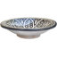 Assiette décorative en céramique mauresque du début du 20e siècle à motif sarcelle-139860965