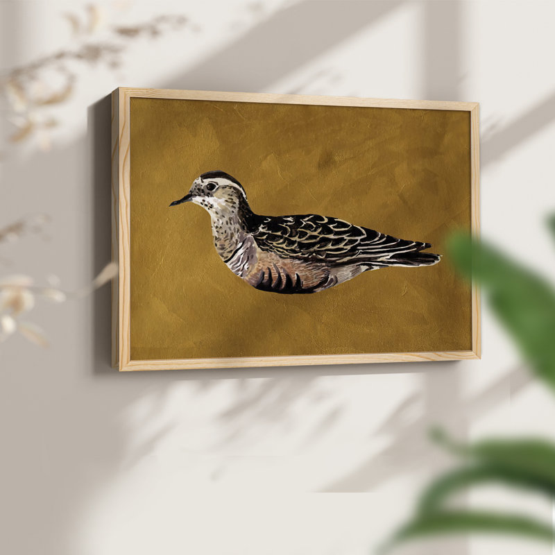 «Feathered Friend I», reproduction encadrée, H 8 po x l 10 po, Naturel