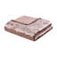 Housse de couette en velours rosé pour lit simple / simple TG avec coussin décoratif intérieur en microfibre Luxury