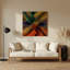 Art mural noir Op Op 29