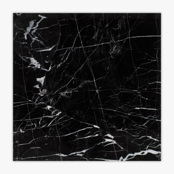 Nero Marquina Polished 12x12 Marble Tile