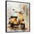 Black Floater Framed