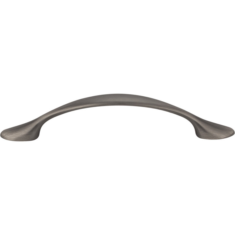 Somerset 3 3/4" Center to Center Arch Pull, Brushed Pewter