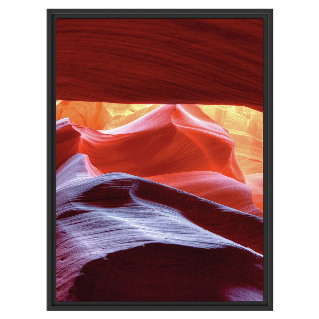 Gerahmtes Wandbild Antelope Canyon Arizona