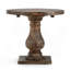 Table de bout ronde Biltmore brun vieilli