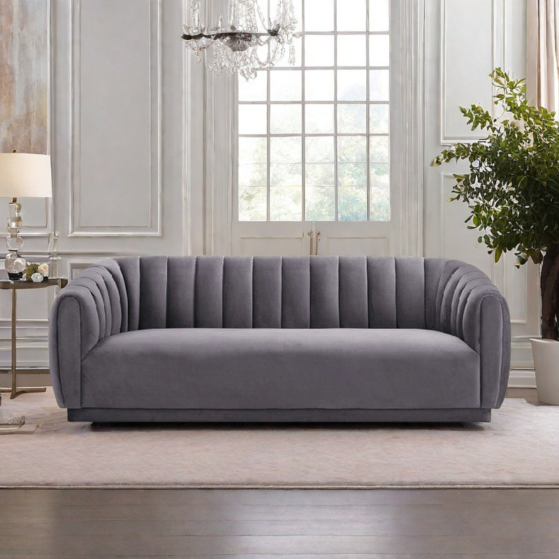 Canapé trois places Modern Modern, Gris