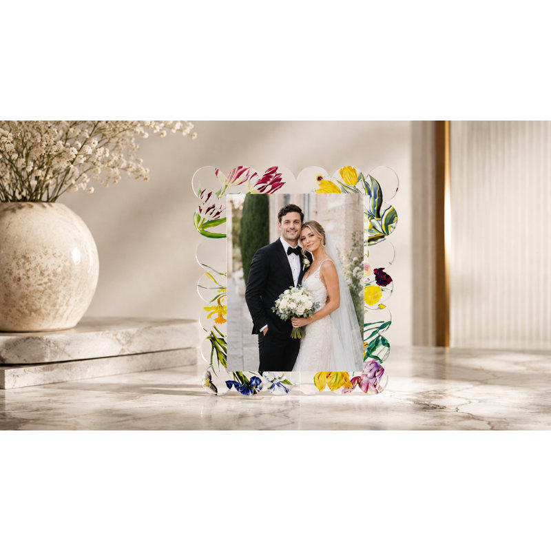 Acrylic Rectangle Picture Frame, 11" x 13"