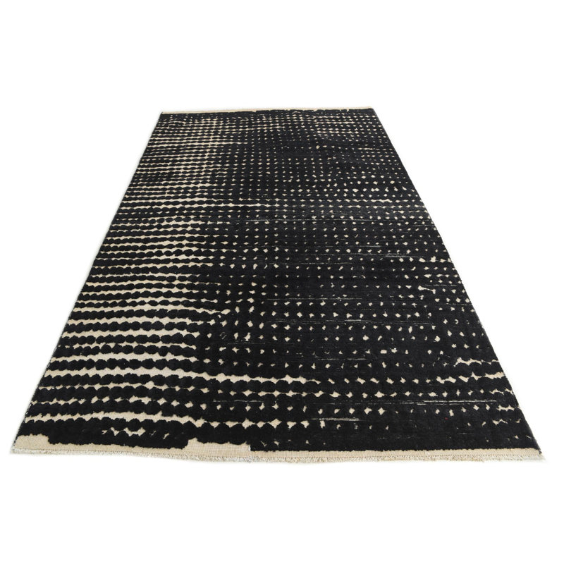 Tapis noir 7 x 7 po Philip