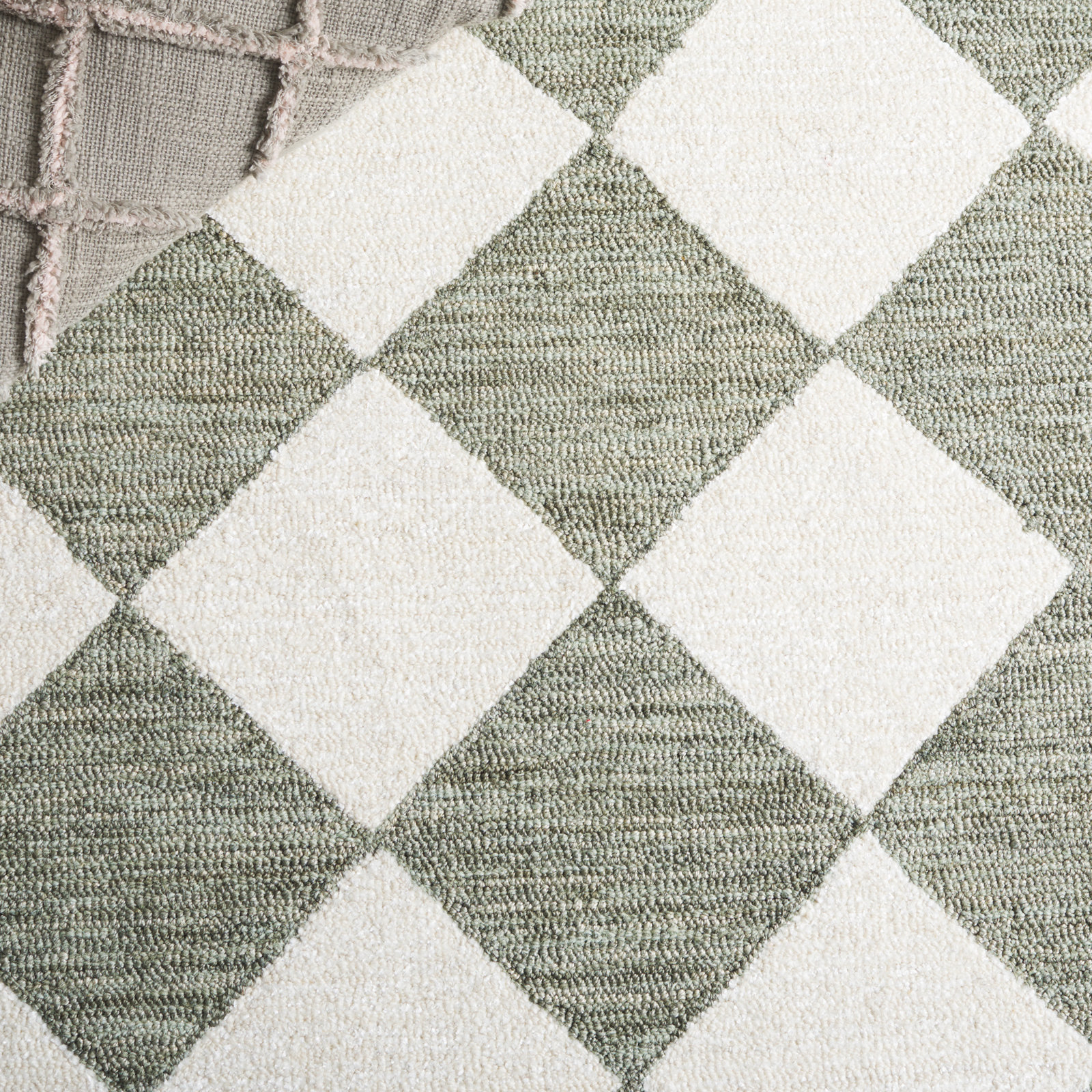Claude Hand-Woven Geometric Rug, Rectangle 3' x 5'