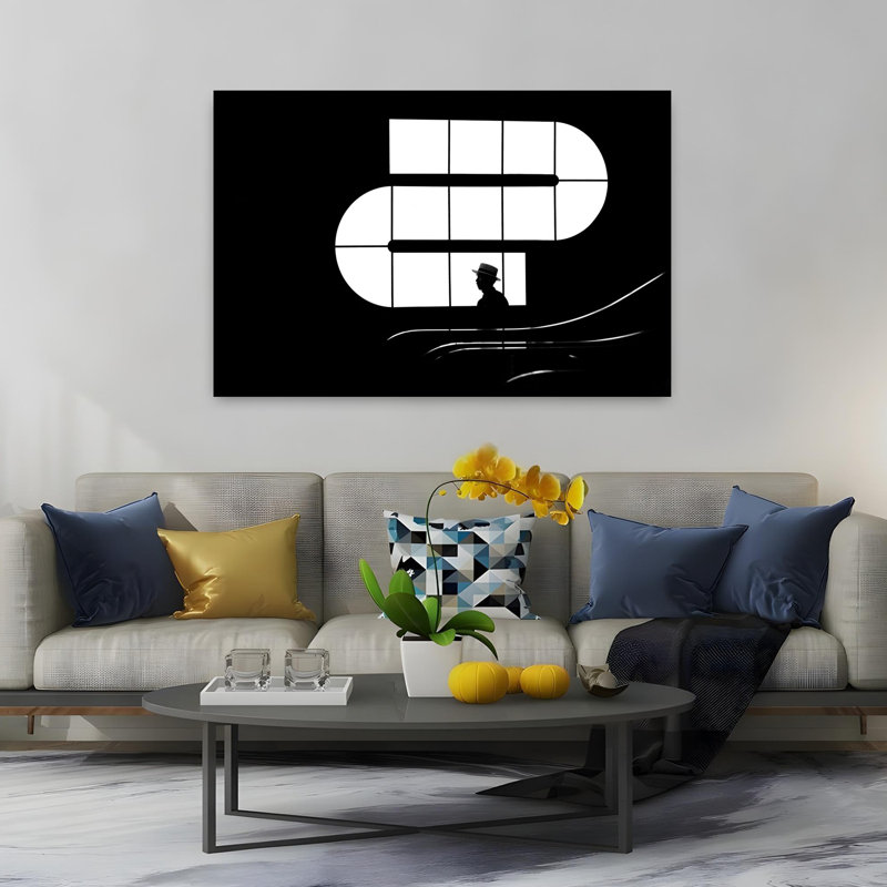 Art contemporain contemporain urbain abstrait, H 40 po x l 60 po