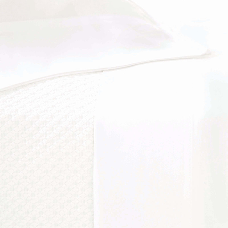 Silken Solid Sheet Set, Queen Sheet Set, White