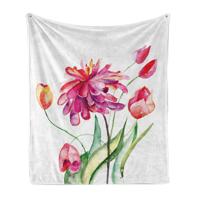 Hand Woven Throw Blanket, 70" W x 90" L