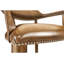 Windsor Upholstered Stool with Solid Wood Frame-39823992-63247418